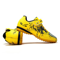 1 x RAW Customer Returns YisiNP Kids Unisex Lightweight Non-slip Summer Football Shoes Artificial Turf Football Shoes Size 28-39 Yellow 36 EU - RRP €58.8