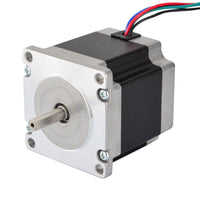 1 x RAW Customer Returns STEPPERONLINE NEMA 23 Stepper Motor 1.26Nm 2.8A 4 Ladder 6.35mm Shank DIY CNC Robot 3D Printer - RRP €24.13