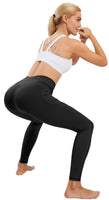 1 x RAW Customer Returns Persit Sport Leggings Women s Gym Butt Push Up Sports Leggings High Waist Scrunch Butt Sports Trousers Long Running Trousers Yoga Tights Black M - RRP €15.96