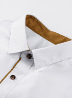 1 x RAW Customer Returns Meilicloth Shirt Men s Long Sleeve Traditional Shirt Casual Shirt Business Shirt Men s Shirts Long Sleeve Shirt Formal Cotton Stretchy Shirts Classic Casual Kent Collar Western Shirt Regular Fit White S - RRP €28.22