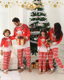 1 x RAW Customer Returns Christmas pajamas family set, red reindeer Christmas pajamas men, Christmas pajamas couples, matching pjs couple, family Christmas pajamas set, Christmas pajamas family set, pajamas Christmas men-L - RRP €25.96