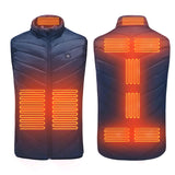 1 x RAW Customer Returns USB Heated Vest, Men s Women s Heated Jacket, Winter Heated Vest, Electric Heating Vest Adjustable Temperature, Washable Jacket for Motorcycle Work Fishing Trekking - RRP €34.38