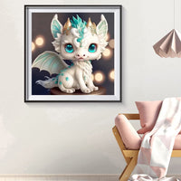 2 x Brand New ACUYE 5D DIY Diamond Painting Set for Adults, Animals Dragon Diamond Painting 30x30CM Full Drill Dragon Decoration Crafts Adults - RRP €40.8