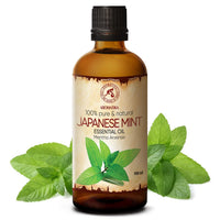 1 x RAW Customer Returns Japanese Mint Oil 100ml - Mentha Arvensis - Essential Oil for Aromatherapy - 100 Pure and Natural Mint Oil - Best for Beauty - Aroma Diffuser - Aromatic Lamp - Bathroom - RRP €20.27