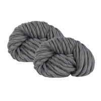 1 x Brand New Maxee Bulky Arm Knitting Wool 500g 2 250 g , Roving Yarn for Hand Knitting Crochet, Chunky Icelandic Wool, Chunky Knit Soft Wool Yarn, Thick Wool Yarn for Blanket Knitting - 33 Hemp Gray  - RRP €17.14