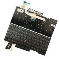 1 x RAW Customer Returns Gintai Keyboard Italian Keyboard QWERTZ for Lenovo Thinkpad L380 L390 E480 L480 T480S E485 E490 L490 T490 E495 T495 01YP257 01YP337 01YP417 01YP497 01YP537 SN20P33367 V170820DK1 Keyboard Backlit - RRP €70.51