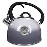 1 x RAW Customer Returns H Hscheid whistling kettle induction, stainless steel kettle 2.5L tea kettle with ergonomically shaped and heat-resistant soft handle, tea kettle for tea coffee milk - RRP €36.29