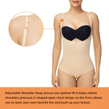 1 x RAW Customer Returns ATTLADY Shapewear Women s Body Shaper Tummy Control Bodysuit Figure Shaping Underpants Adjustable Shoulder Strap - RRP €18.99