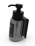 1 x RAW Customer Returns VMbathrooms Premium soap dispenser in Smokey Grey design and designer stickers Glass - foam soap dispenser Stainless steel 304 pump Efficient sustainable Easy installation, gluing or drilling - RRP €15.1