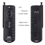 1 x RAW Customer Returns JM-F2 Wireless Remote Shutter Release for Sony a1 ZV-1 A7 IV III II A7S III a9 III A9 II A7R V IV III II RX100II A6100 A6500 A6400 A6600 - RM-SPR1 Replace - RRP €24.19