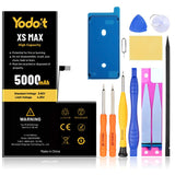 1 x RAW Customer Returns Yodoit 5000mAh Battery for Phone XS maxe Replacement Battery High Capacity Battery 0 Cycle for Model A1921, A2101, A2102, A2103, A2104 with Full Repair Tools Kits - RRP €30.24