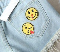 2 x Brand New Patches Iron-On Iron-On Pictures Children Embroidery Application for Sewing or Ironing on for T-Shirt Jeans - RRP €33.6