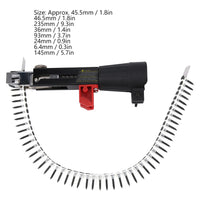 1 x RAW Customer Returns Adapter Screw Gun, Automatic Chain Nail Gun, Electric Drill Screw Tightening Equipment Gypsum Board Woodworking Tool, Adapter Screw Gun - RRP €27.6