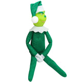 4 x Brand New Christmas Green Monster Doll, Elf Plush Toys Elf on The Shelf Doll Children s Cartoon Plush Toy Boys and Girls, Christmas Decorations Red Green  - RRP €56.44