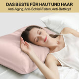 1 x RAW Customer Returns ZIMASILK 100 silk pillowcase for hair and skin. Double-sided 19 momme pure mulberry silk pillowcase with zipper, 1 piece. 40 x 60 cm, pink  - RRP €24.99