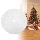 1 x RAW Customer Returns AFASOES Christmas Tree Skirts 78CM Christmas Tree Skirt White Faux Fur Carpet Decors Plush Skirt Christmas Tree Skirt Tree Skirts Round Fur Christmas Tree Stand Carpet Christmas Tree Skirt for Christmas Tree - RRP €13.1