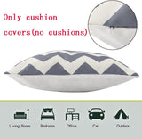 1 x RAW Customer Returns Outdoor Cushion Cover, Outdoor Pillows, Waterproof, Garden, Weatherproof, Sofa, Chair, Lounge Pillow Cover - 18 x 18 inches - Gray - RRP €19.99