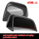 1 x RAW Customer Returns 1 Pair Car Rearview Mirror Cover Compatible with Tesla Model Y 2021-2023, Carbon Mirror Cover Cover Rearview Mirror Cap, Car Styling Decoration Accessories Carbon Fiber Pattern  - RRP €29.4