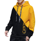 1 x RAW Customer Returns KENAIJING Men s Hoodie Sweatshirt Hoodie Long Sleeve Pullover Yellow, 2XL  - RRP €36.98