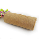 5 x Brand New TINWARM 30CMx10M Vintage Jute Table Runner, Hessian Table Ribbon for Wedding Gift Festival Event Table Decoration Celebration Party Preferred - RRP €95.8