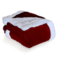 5 x Brand New Everlasting Comfort Sherpa Fleece Soft Throw Blanket - RRP €189.95