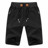 1 x RAW Customer Returns Tansozer Shorts Men Shorts Sport Summer Short Jogging Pants Cotton Shorts Men Gym Shorts Fitness Sweatshorts Black1701 2XL - RRP €30.24