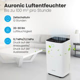 1 x RAW Customer Returns Auronic Dehumidifier Electric - Dehumidifier Electric - Room Dehumidifier - Dehumidifier - Electric Dehumidifier - Dehumidifiers for Home - Air Dryer - Room Dehumidifier - 12L per day - RRP €139.99