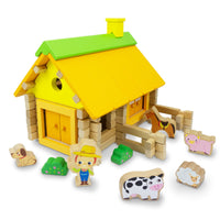 Brand New Pallet - Wooden Farm Toy - 45 Items - RRP €864