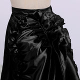 1 x Brand New COSDREAMER Women s High Dress Victorian Petticoat Gothic Steampunk Ruffle Basel Skirt, Black, 36 - RRP €29.56