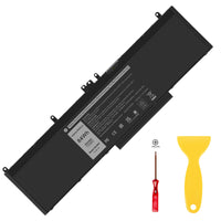 1 x RAW Customer Returns ASUNCELL 84Wh WJ5R2 Laptop Battery for Dell Precision 3510 Series Latitude E5570 WJ5R2 4F5YV 04F5YV Laptop Battery 3 Cells 11.4V - RRP €38.3