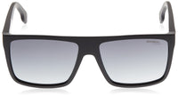 1 x RAW Customer Returns Carrera 5039 S 9O 807 Sunglasses, Black Black Dark Grey SF , 58 Unisex Adult - RRP €54.87