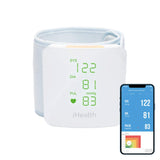 3 x Brand New iHealth View - Wrist Blood Pressure Monitor Measures Blood Pressure, Pulse, Irregular Heartbeats - LED Screen Display, 120 Memories, Multi Users - iOS and Android Bluetooth Medical Device - RRP €278.7