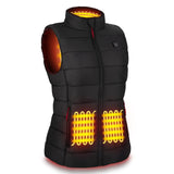 1 x RAW Customer Returns Heated Vest for Men Women, AGUG Heated Jacket Heated Vest Electric with 3 Levels Temperature Heated Clothing Winter Jacket for Outdoor Riding Skiing Camping No Battery Women-M - RRP €54.77