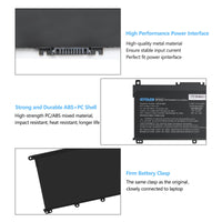 1 x RAW Customer Returns OYOMBA L11119-855 HT03XL Laptop Battery for HP Pavilion 14-CE 14-CF 14-CK 14-cm 14-DH 14-DK 14-DF 14-MA 14Q-CS 14Q-CY 15-CS 15-DQ 15-DA - DB 15-CW 17-by 17-CA 240 250 255 G7 340 348 G5 L11421-2C2 - RRP €32.99