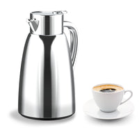 5 x RAW Customer Returns ANSTEN thermos flask 1 liter Stainless steel Keeps hot for a long time ideal as a coffee pot for tea and coffee leak-proof BPA-free insulated jug double-glazed internal thermal insulation - RRP €100.8