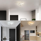 1 x RAW Customer Returns Goeco LED Ceiling Light, 20W 2200LM Modern LED Ceiling Lamp, Indoor White Ceiling Light for Kitchen Hallway, Switch Control 3000K 4500K 6500K - RRP €33.29