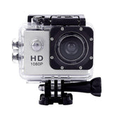 1 x RAW Customer Returns Action Camera, 1080P Waterproof 30m Underwater Camera with 140 Wide Angle 2inch Screen Ultra HD Camera, Support TF Card 32 GB, for Bicycle Motorcycle Diving Swimming - RRP €33.07