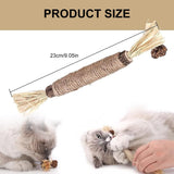 17 x Brand New Cat Molar Stick, Cat Teeth Care Sticks, Wooden Catnip Sticks, 6 Pieces Chewing Sticks for Cats, Catnip Toy, for Dental Care Practice for Cats, Butyeak - RRP €306.0