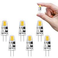 5 x RAW Customer Returns I-SHUNFA G4 LED lamps natural white 4000K 12V 1.2W LED bulb replacement 15W halogen light bulb, for bedroom, kitchen, extractor hood, dining room pack of 6  - RRP €49.95