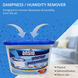 1 x RAW Customer Returns ANSIO Dehumidifier 10 Pack x 500 ml Condensation Remover Moisture Absorber, Dehumidifier for Wetness, Mold, Humidity in the Home, Kitchen, Wardrobe, Bedroom, Caravan, Garage - RRP €38.47