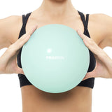 1 x RAW Customer Returns PROIRON Gymnastic Ball Small 25cm, Pilates Ball with Training Instructions, Fitness Ball Small with Inflatable Straw, Gym Ball for Pilates, Yoga, Full Body Training - Green - RRP €10.99