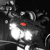 1 x RAW Customer Returns LETOUR Headlamp USB LED Headlamp 7 Brightness Levels 1000 Lumen Head Lamp Rechargeable With Red Light, For Jogging, Fishing, Camping, Cycling, Built-in 2000mAh Battery - RRP €23.48