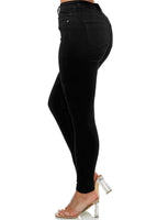 1 x RAW Customer Returns Elara Super High Waist Women s Pants Chunkyrayan EL12 Black 44 2XL  - RRP €32.95