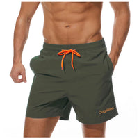 1 x RAW Customer Returns Ougelebo swimming trunks men s swimming shorts men s short quick-drying men s swimming trunks board shorts beach shorts men s swim shorts army green XL - RRP €27.01