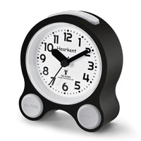 1 x RAW Customer Returns Hearkent Talking Alarm Clock with Pleasant French Sound, Backlight and 5 Independent Alarms for Blind, Visually Impaired and Elderly People All Black  - RRP €58.35