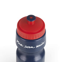 2 x RAW Customer Returns FC Bayern Munich drinking bottle 0.65 liters Mia San Mia fan articles FCB sports bottle football blue red, 650 ml  - RRP €33.9