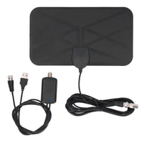 1 x RAW Customer Returns Digital TV Antenna Indoor Terrestrial Antenna 4K 1080P HD Gain 25DBI Adhesive Mount Antenna KJ 036 with 360 Reception Angle - RRP €13.06