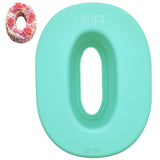 1 x RAW Customer Returns LOULANLUXE Cake Mold Numbers Silicone Baking Mold Number 0, Non-Stick Number Cake Baking Mold, Thickened Number Baking Mold for Children s Birthday, Birthday Cake, Wedding Anniversary 25 cm, Green  - RRP €11.83