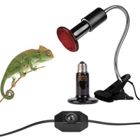 1 x RAW Customer Returns LUNEKUCK Reptile Heat Lamp Ceramic Heater 100w Terrarium Lamp E27 Heating Lamp 220-240V Infrared Lamp Ceramic Heater for Amphibians Lizards Turtles Snakes Chickens Spiders - RRP €21.99