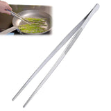 7 x Brand New Cooking tweezers, kitchen tweezers, grill tweezers, 30cm grill tweezers made of stainless steel, tweezers made of stainless steel, multi-purpose kitchen tools Suitable for grilling, steak, culinary professionals - RRP €142.8